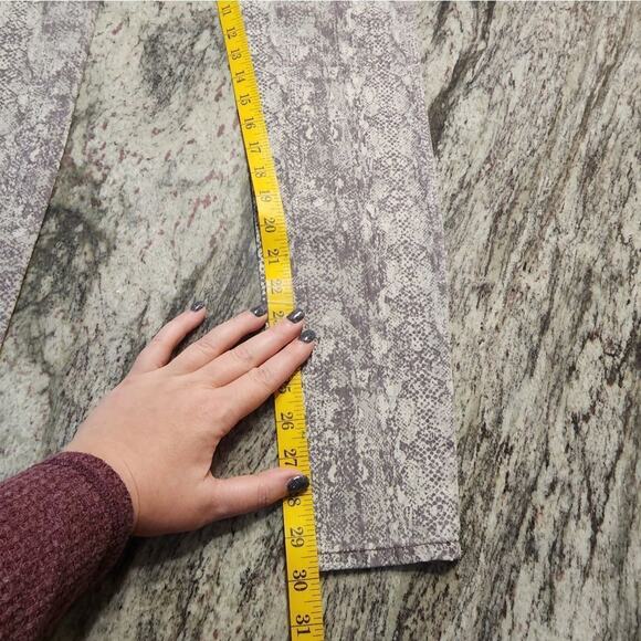 Jessica simpson python snakeskin kids me super skinny jeans‎ size 28 - Picture 7 of 9